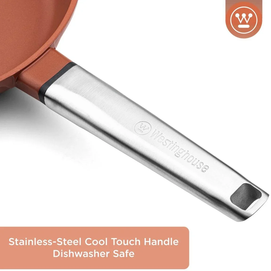 Performance Series Wokpfanne - Wok mit Deckel - 28 cm - Orange - 2