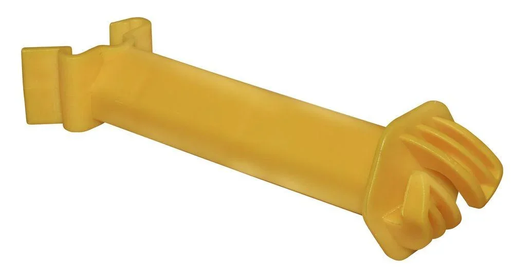 T-Post Abstandsisolator, gelb - 1