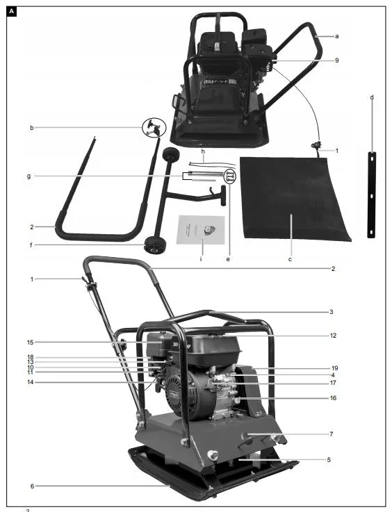 Rüttelplatte HP2000S - 0