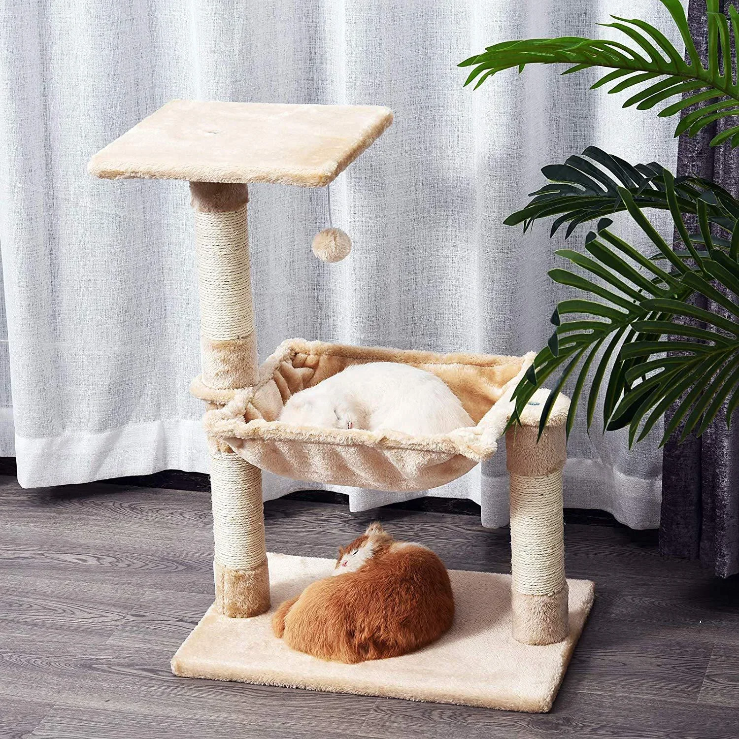 Katzenbaum mit Sisalsäulen - 1
