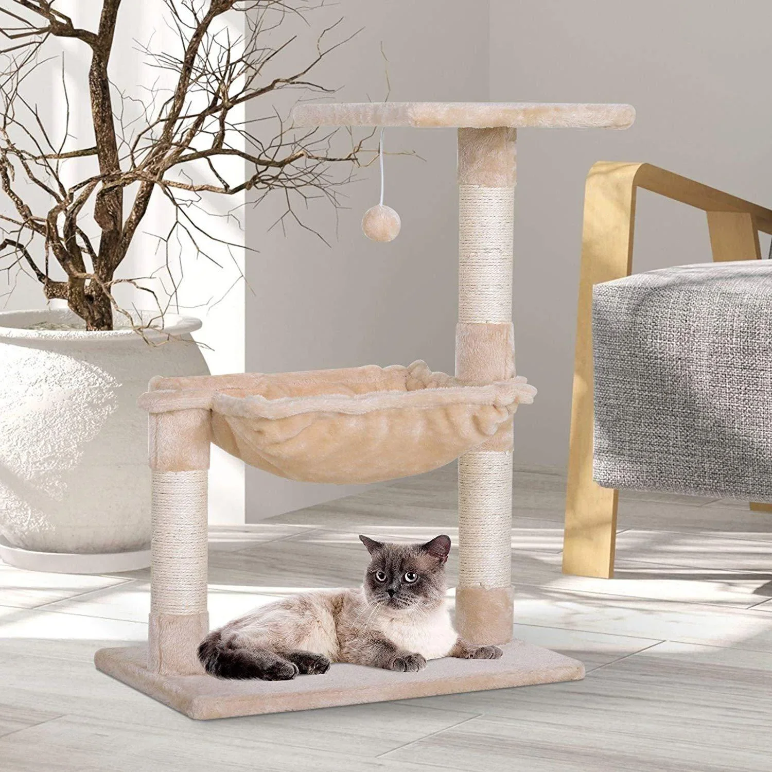 Katzenbaum mit Sisalsäulen - 3