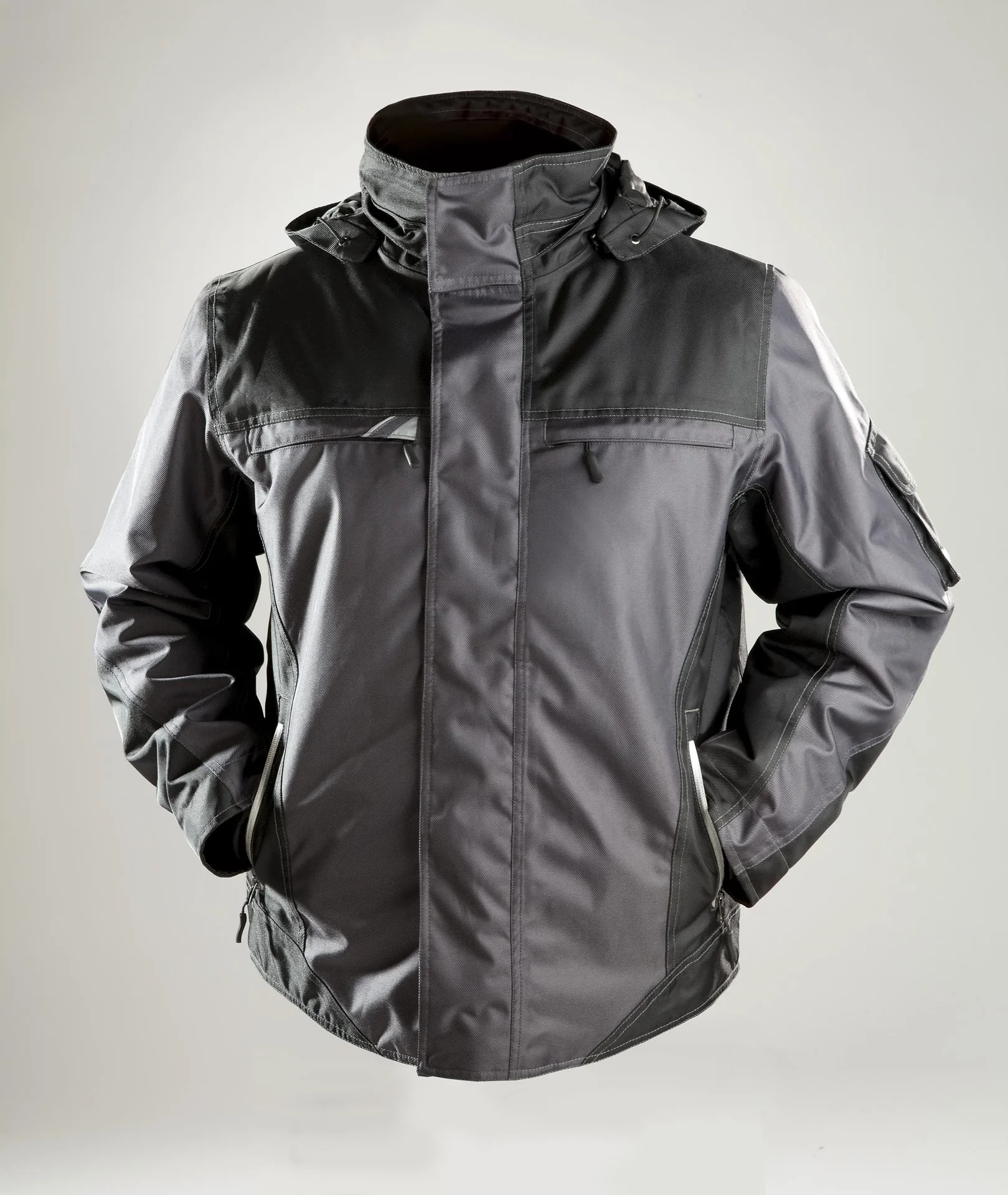 Winterjacke YUKON, Farbe schwarz/grau, Größe 4XL - 2