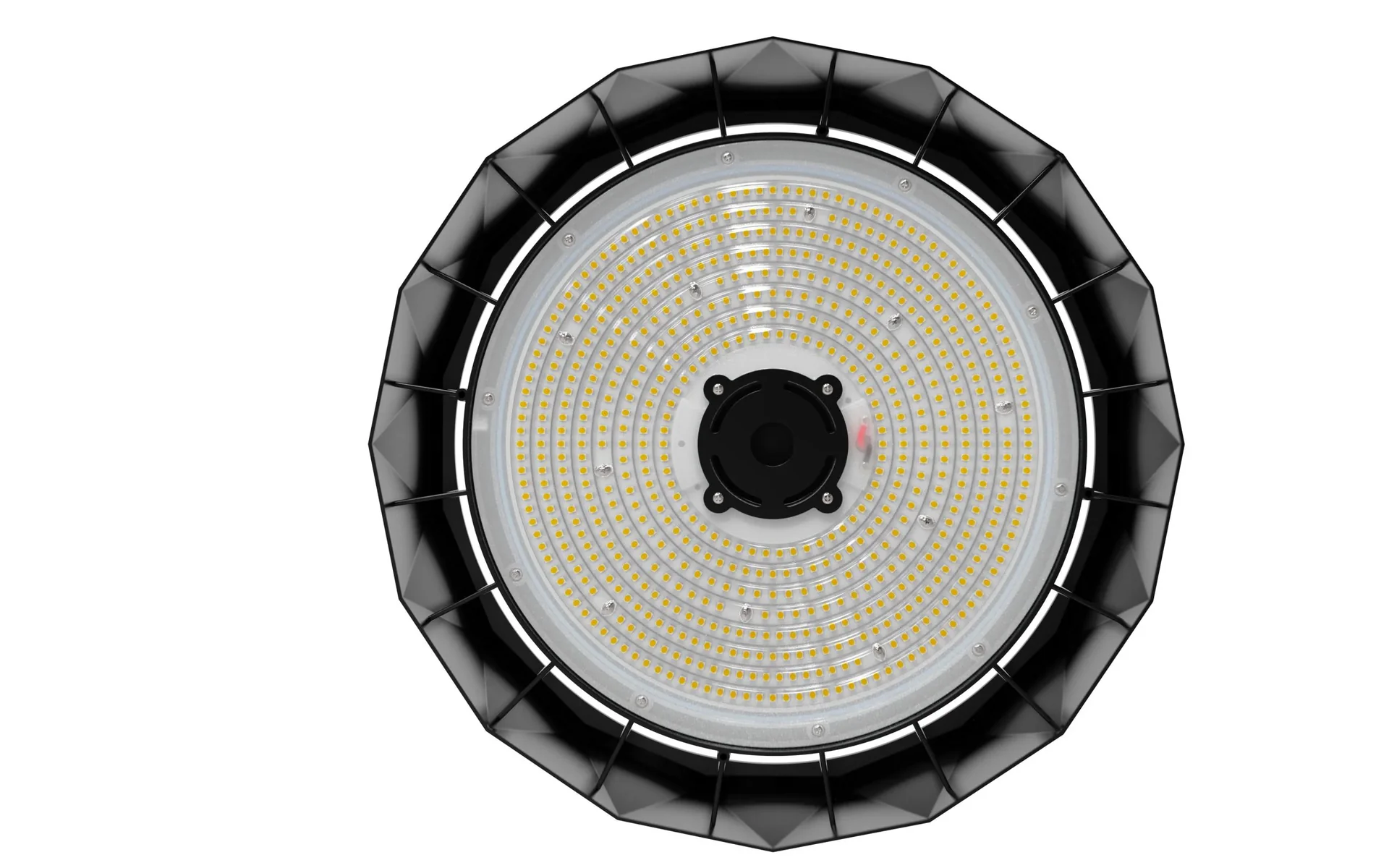 Die LED-HighBay PRO mit Diamant Design bietet 150 W, 22500 lm, 5000 K, IP65 Schutz, Philips Netzteil & Lumileds LED - 3