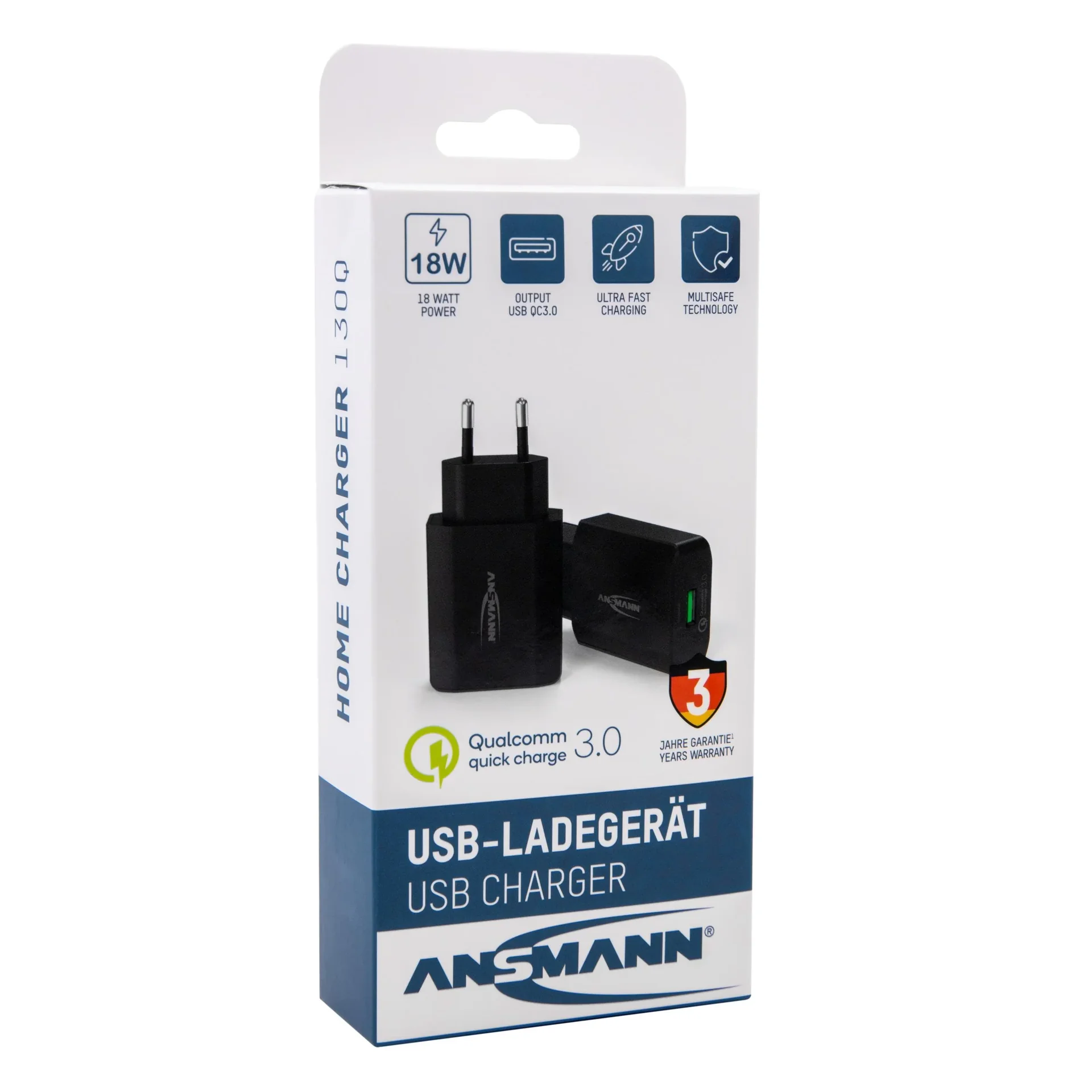 USB Ladegerät Home Charger mit 18 Watt - 4