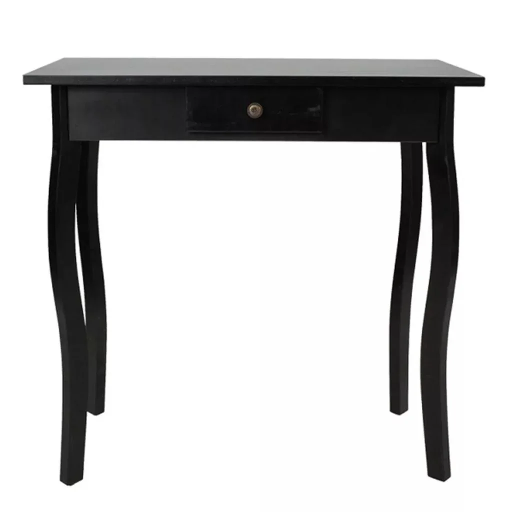 Wandtisch MDF schwarz - 1