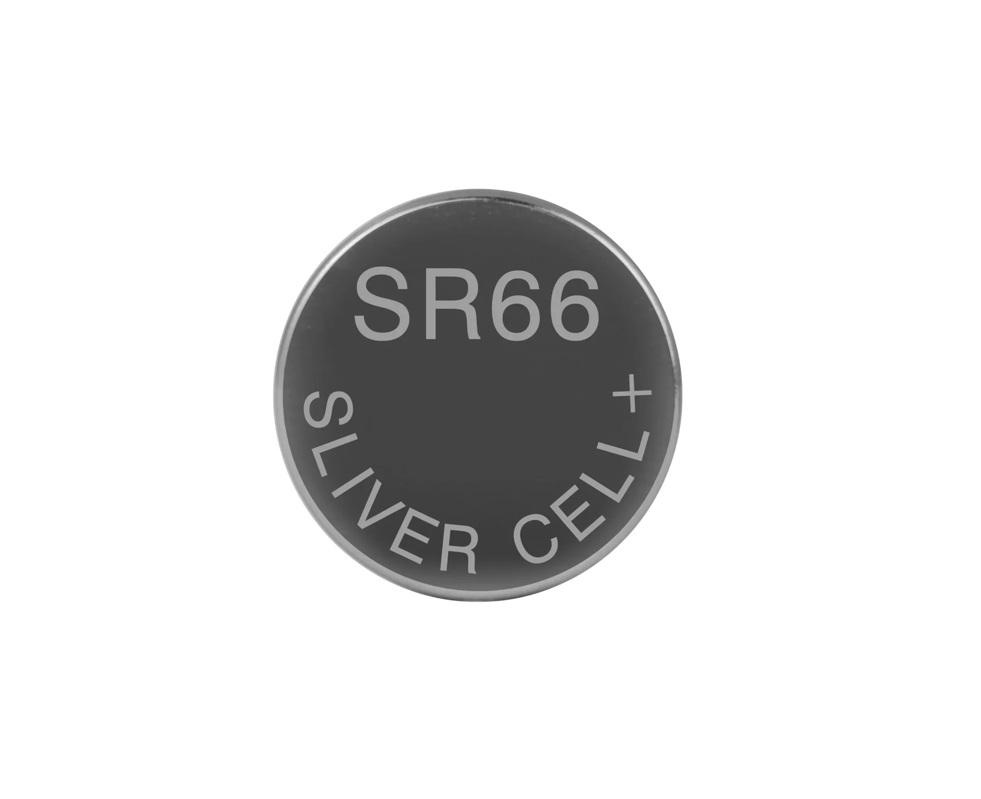 Silberoxid Knopfzelle SR66W / SG4, 1,55 Volt - 5 Stück - 0