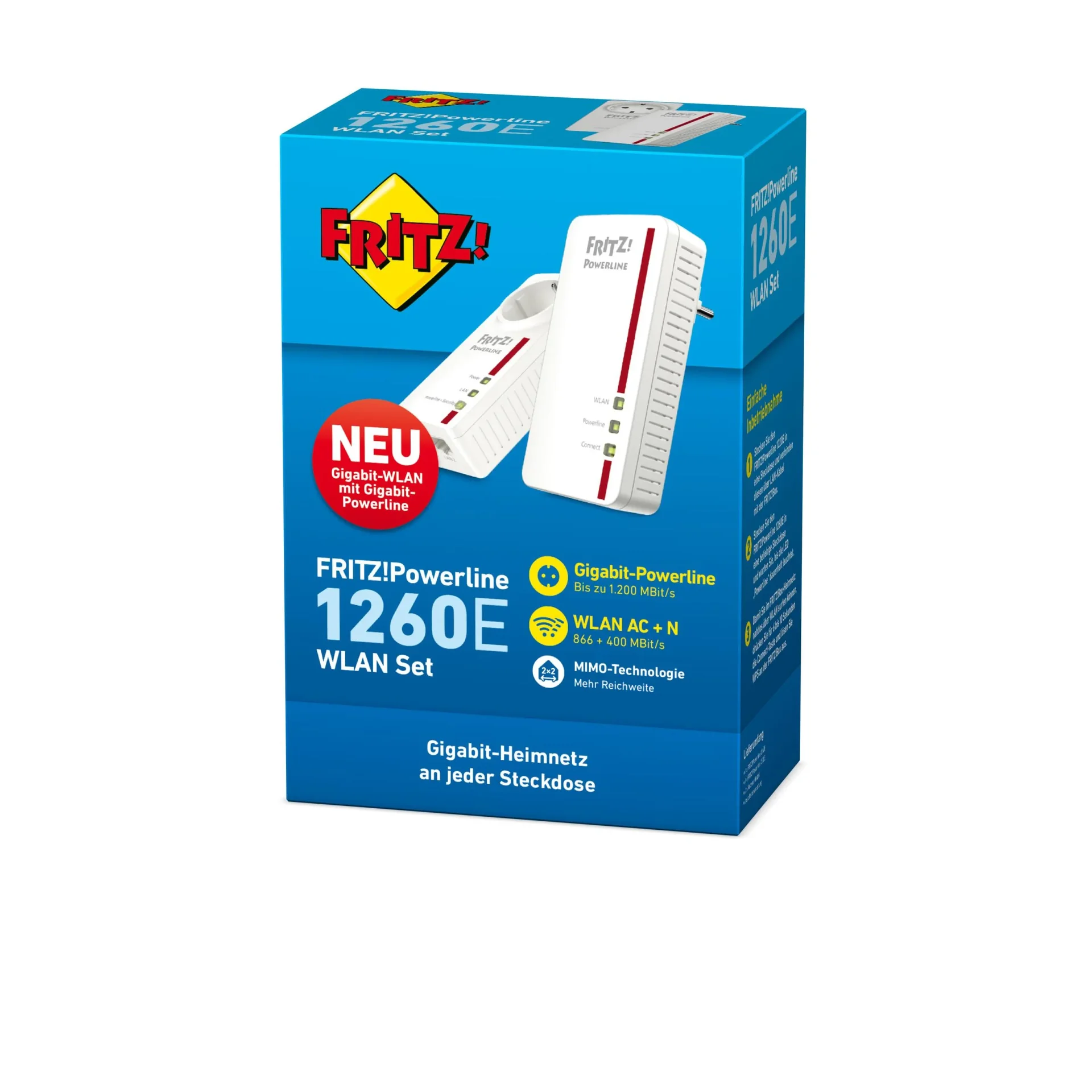 FRITZ!Powerline 1260E WLAN-Set - 0