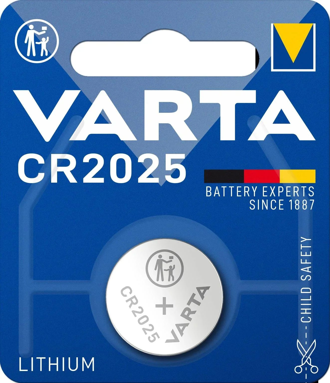 Lithium Knopfzelle CR2025 - 1 Stück - 0