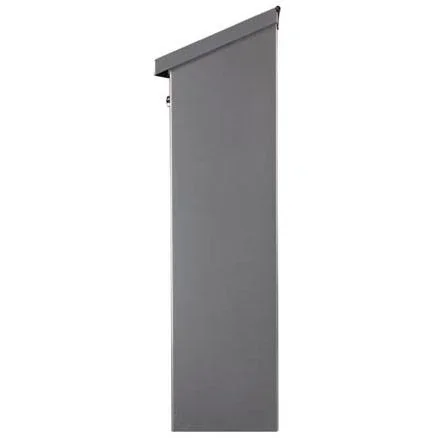 Briefkasten Rio Silber - 270x100-395 mm - 2