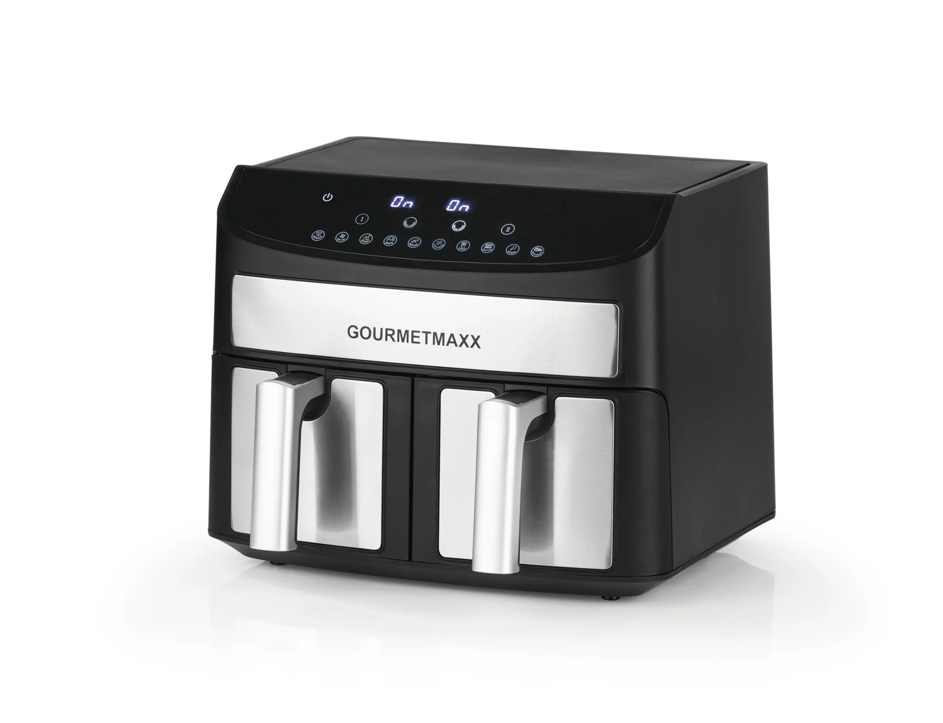 Heißluftfritteuse Doppelkammer 7 l, 2400 W - 2