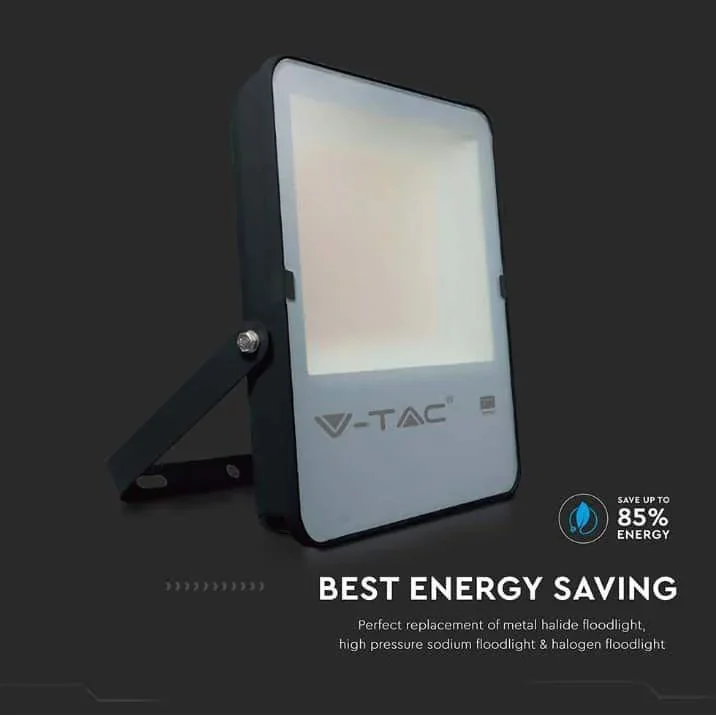 VT-162 LED-Flutlicht - 150 W - 20500 Lm - 6500K - schwarz - Extra effizient - 4