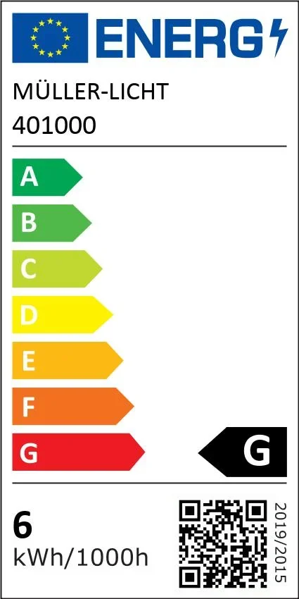 LED Birnenform 6 Watt, E27 - 1
