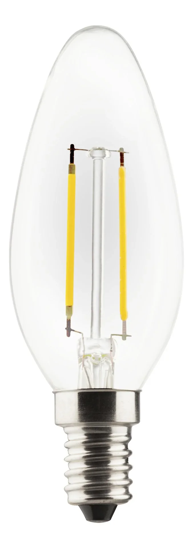 Retro LED Kerzenlampe mit 2,9 Watt, E14, warmweiß - 0