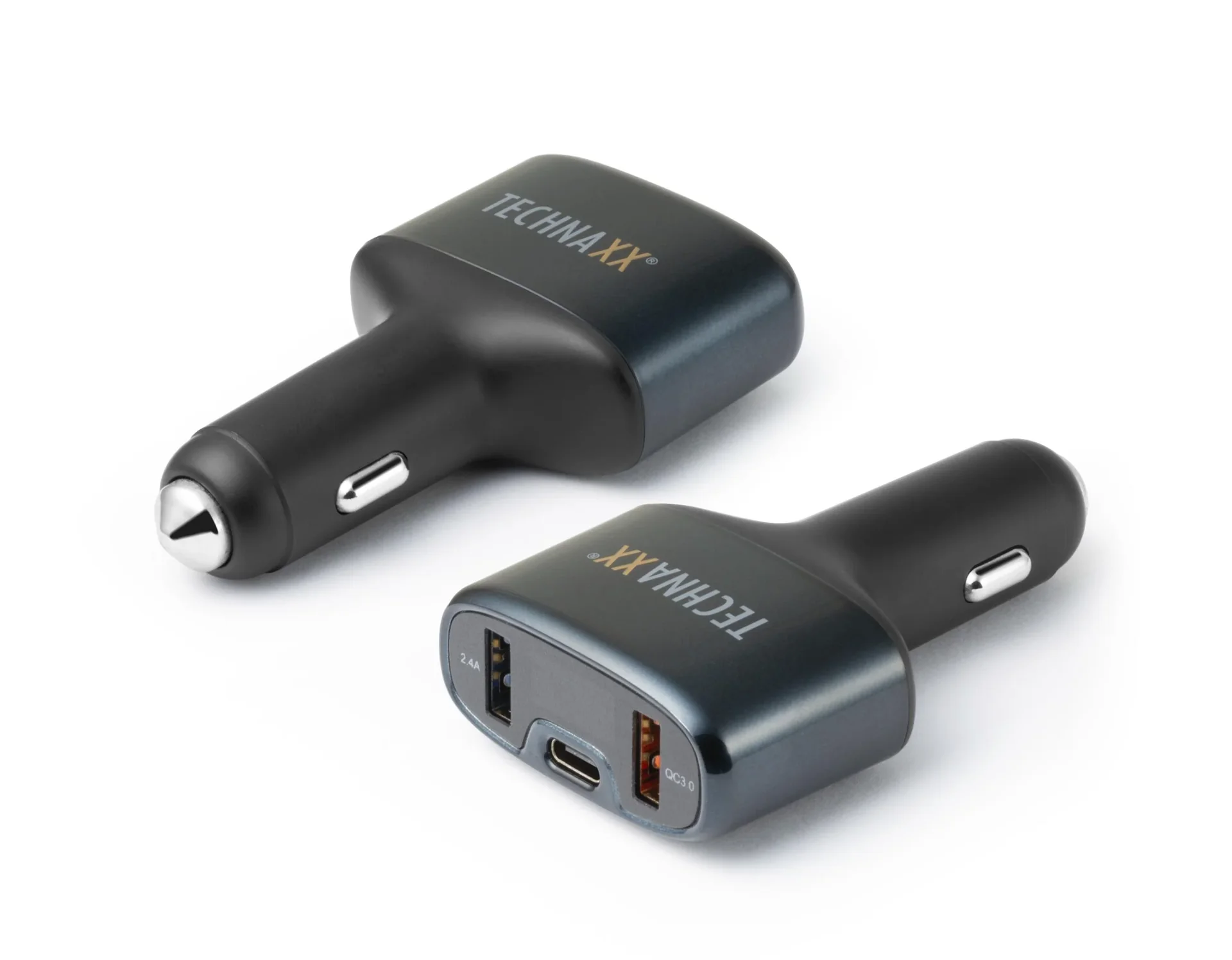 QC 3.0 & USB-C KFZ-Ladeadapter TE18 - 0