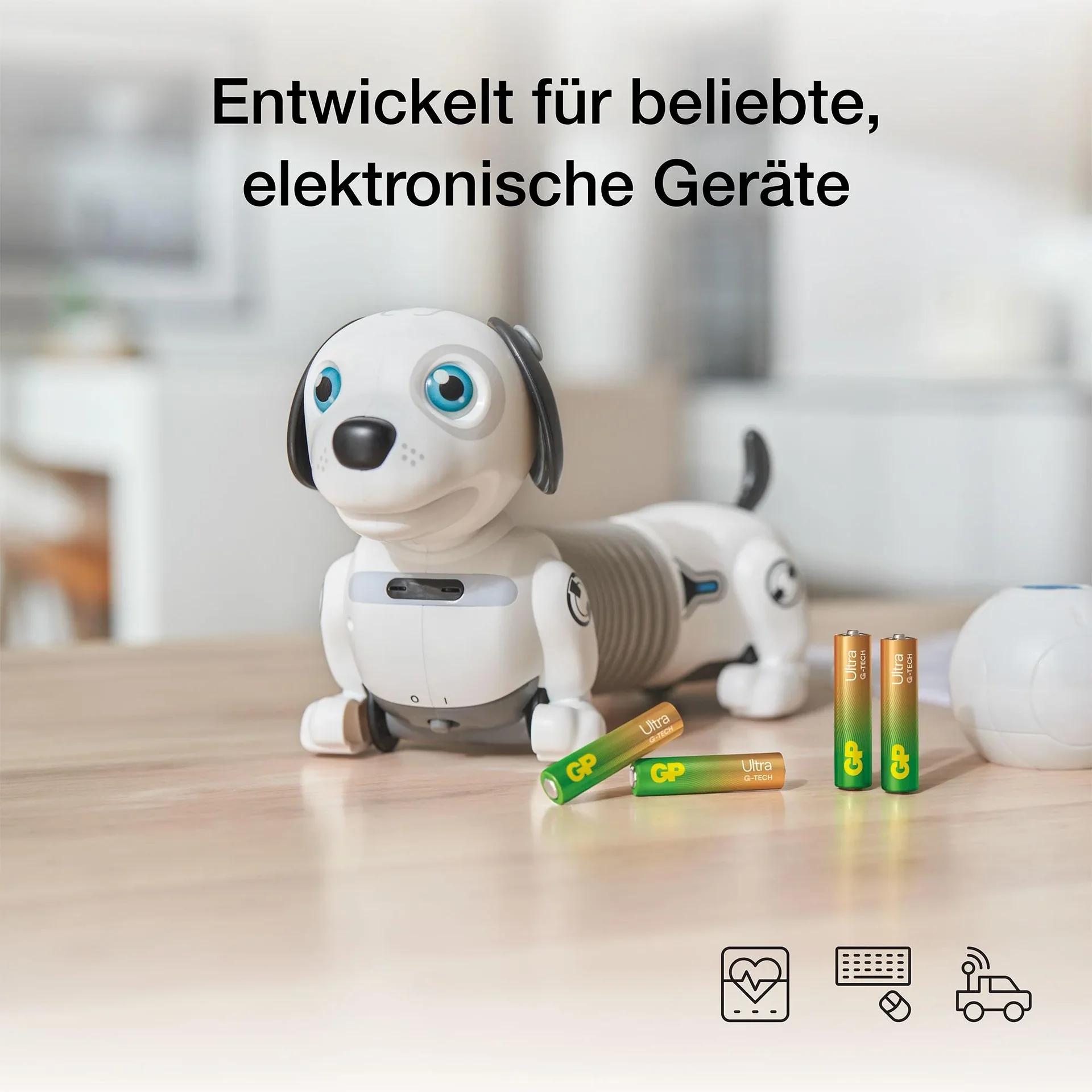 ULTRA Micro (AAA) Alkaline Batterien - 4 Stück - 6