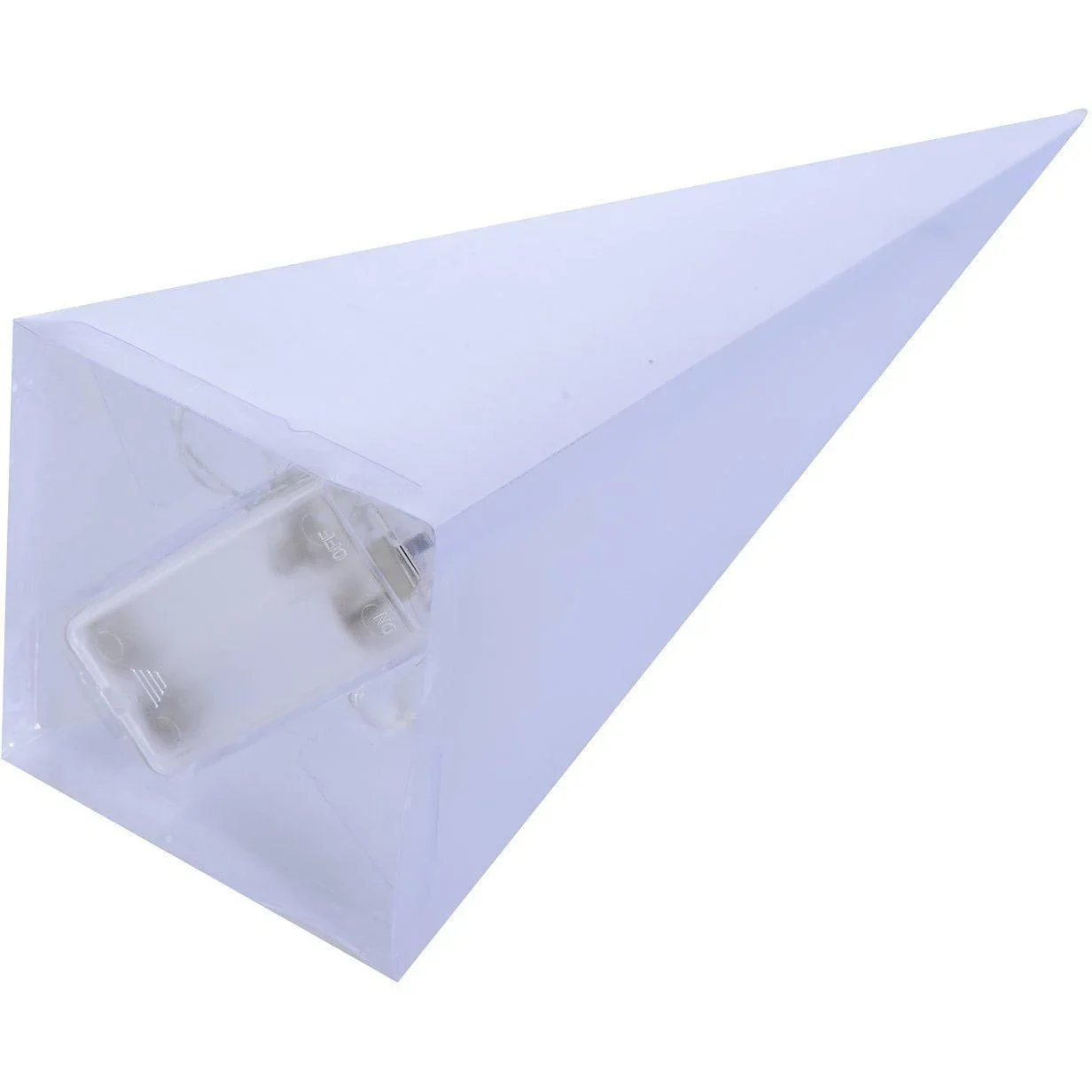 LED Leuchtpyramide 3D Hologramm Stern Lichtpyramide 30cm - 0
