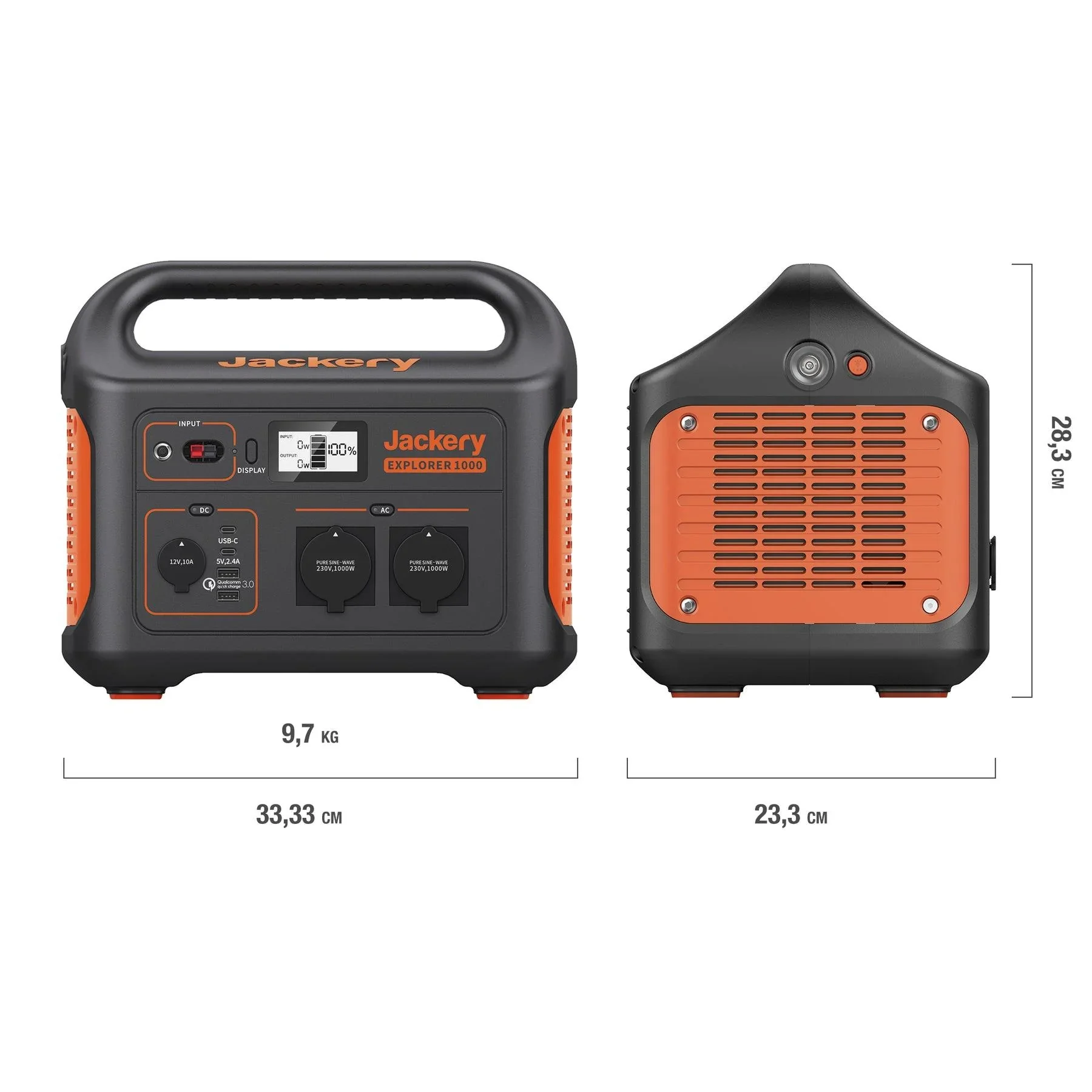 Tragbare Powerstation Explorer 1000, 1002 Wh - 2