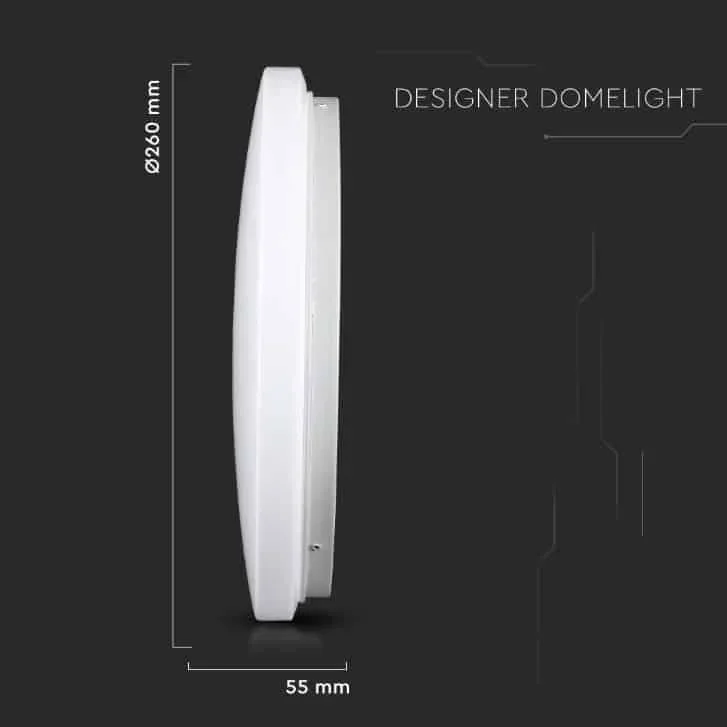 VT-8412-M LED-Deckenleuchte - 12 W - 1200 Lumen - 3