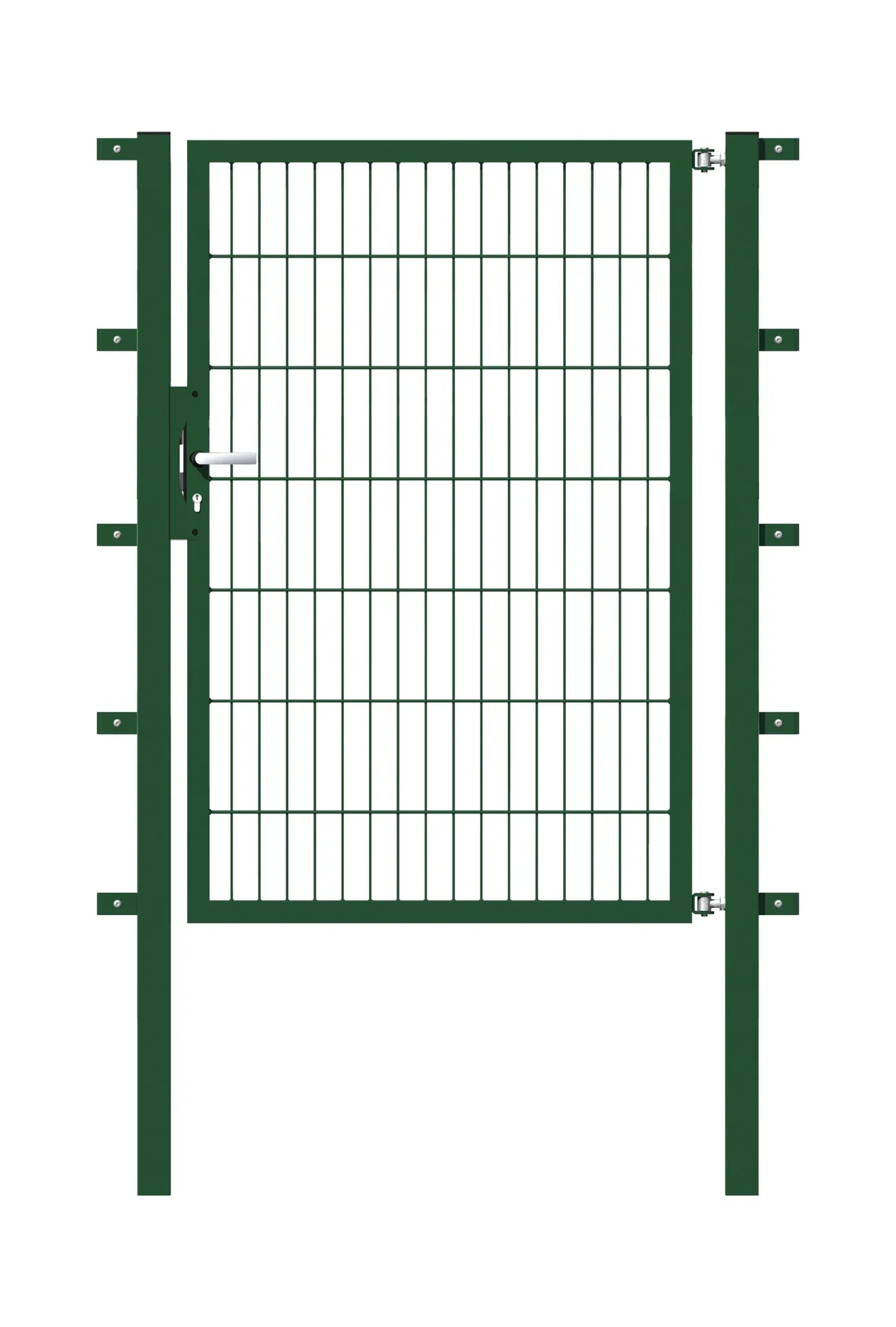 Einzeltor Flexo mit Zubehör, grün/ Breite 100 cm, Höhe 140 cm - 0