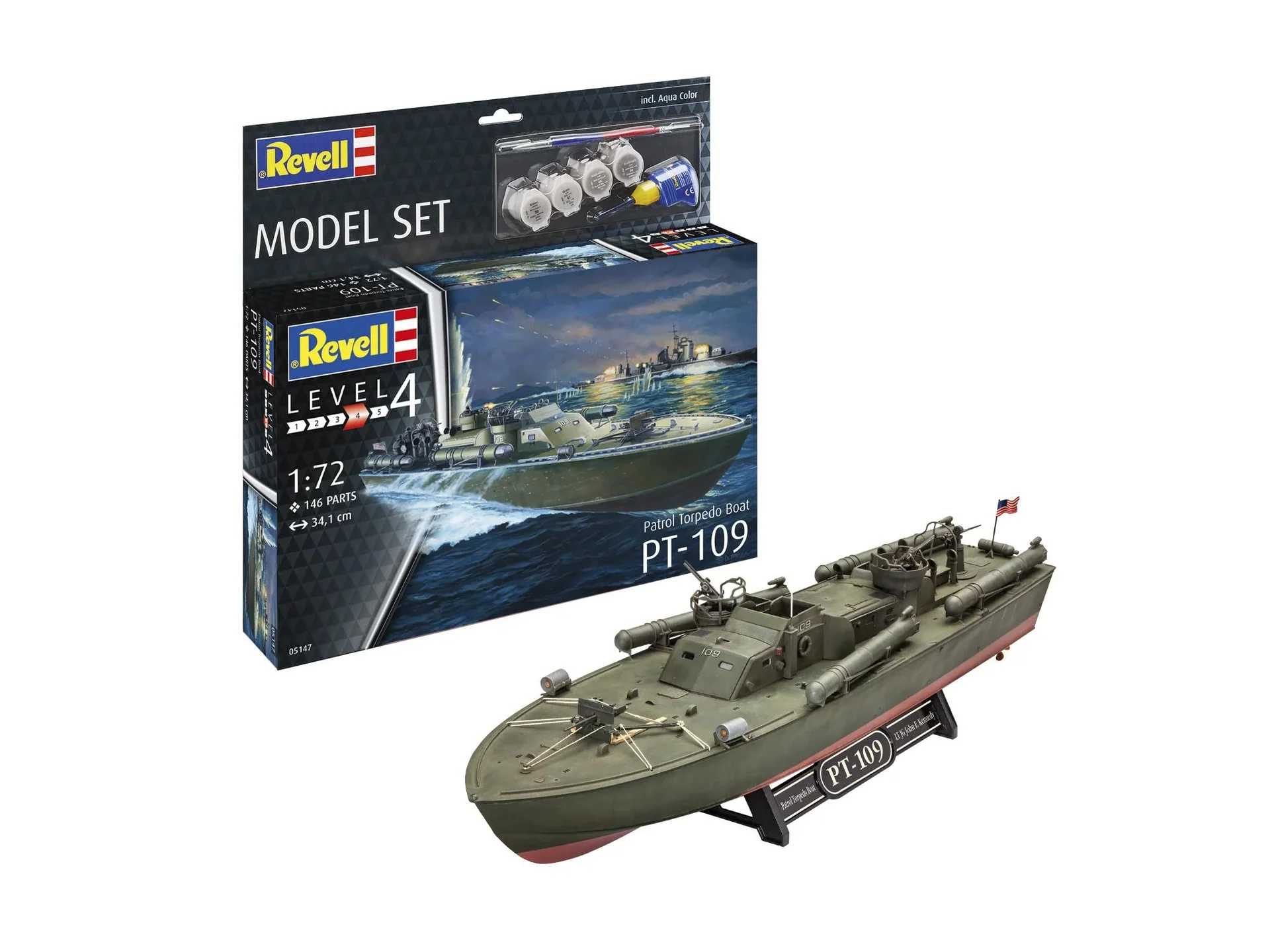 Model Set Patrol Torpedo Boat PT-109 - 6