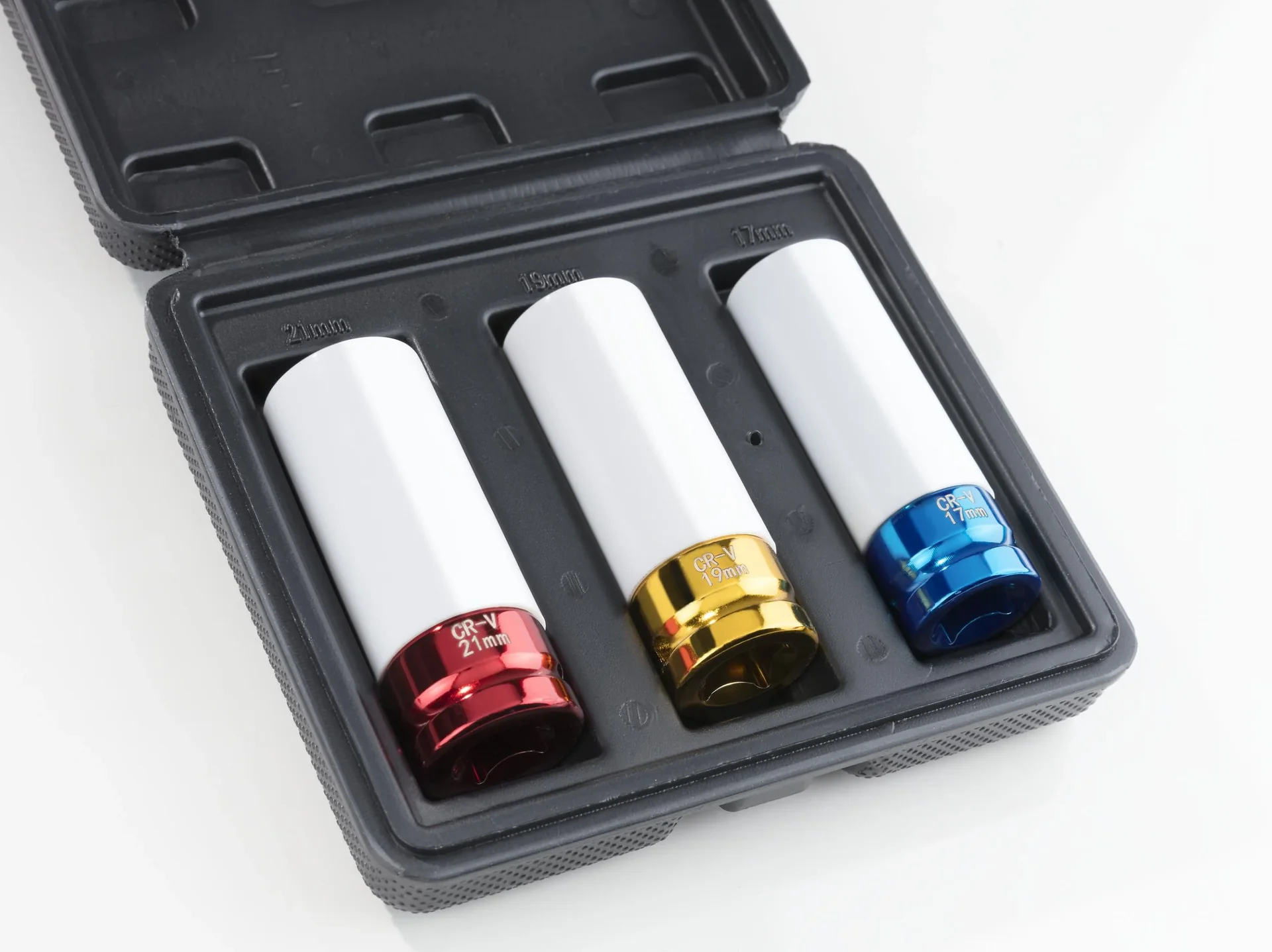 Steckschlüssel-Einsätze - 3 teilig und Radmerker Set - 1