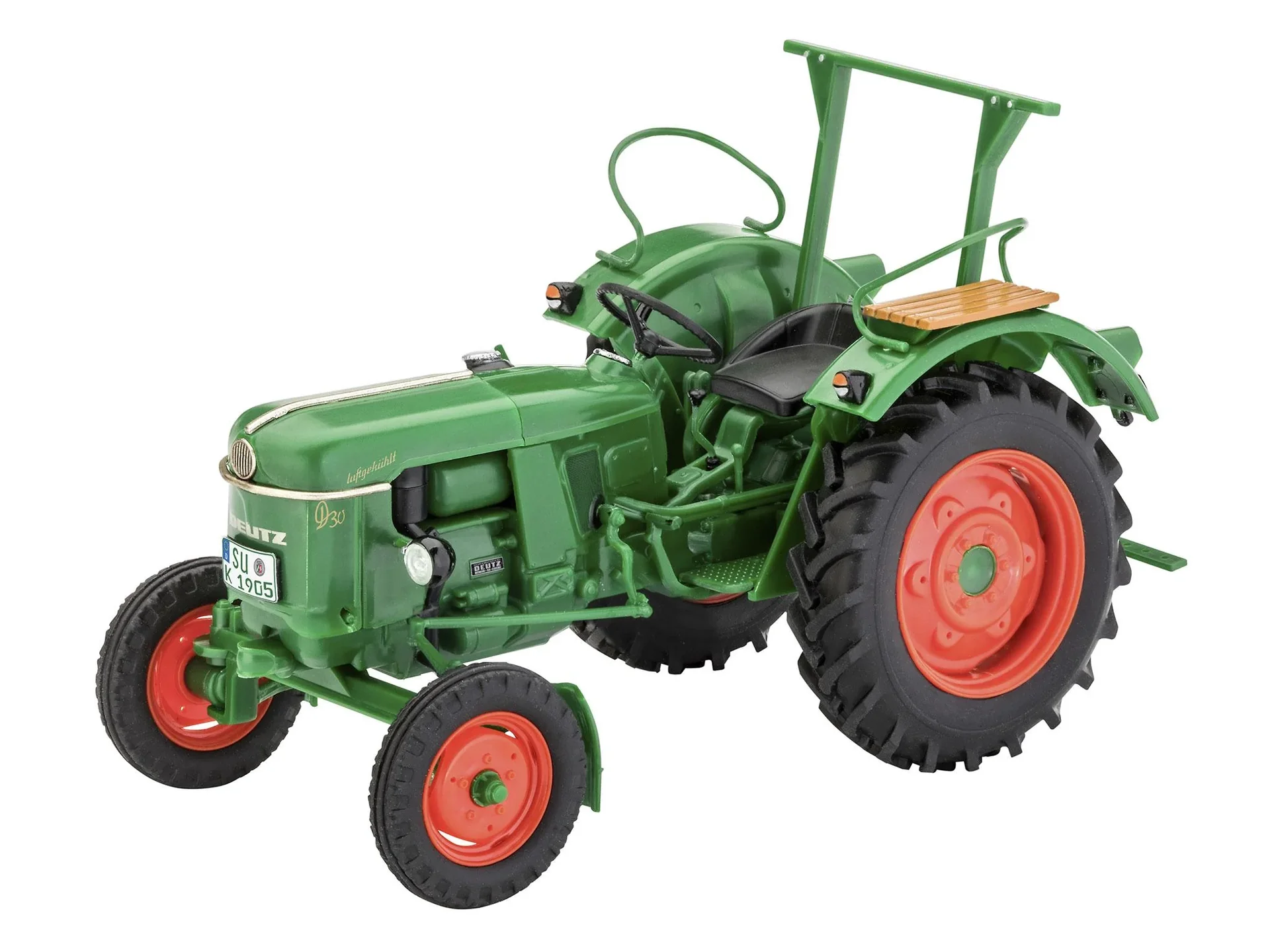 Einfacher Modellbausatz Deutz D30 (easy-click) im Maßstab 1/24 - 96 Teile - 1
