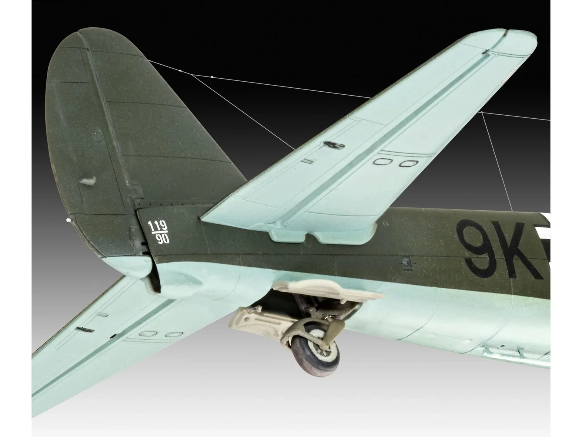 Modellbausatz Junkers Ju88 A-1 Battle of Britain - 1