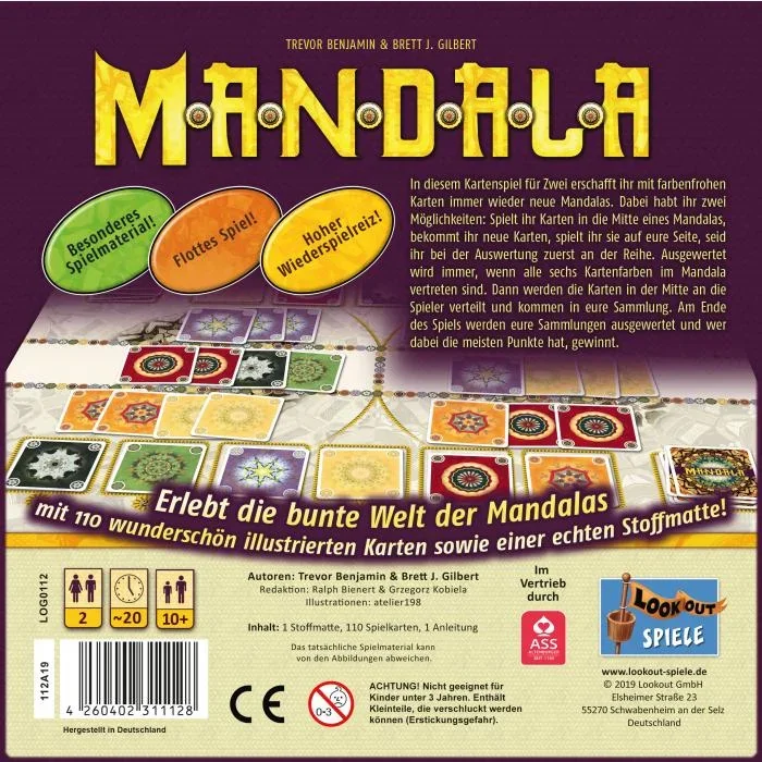 Gesellschaftsspiel Mandala - 1
