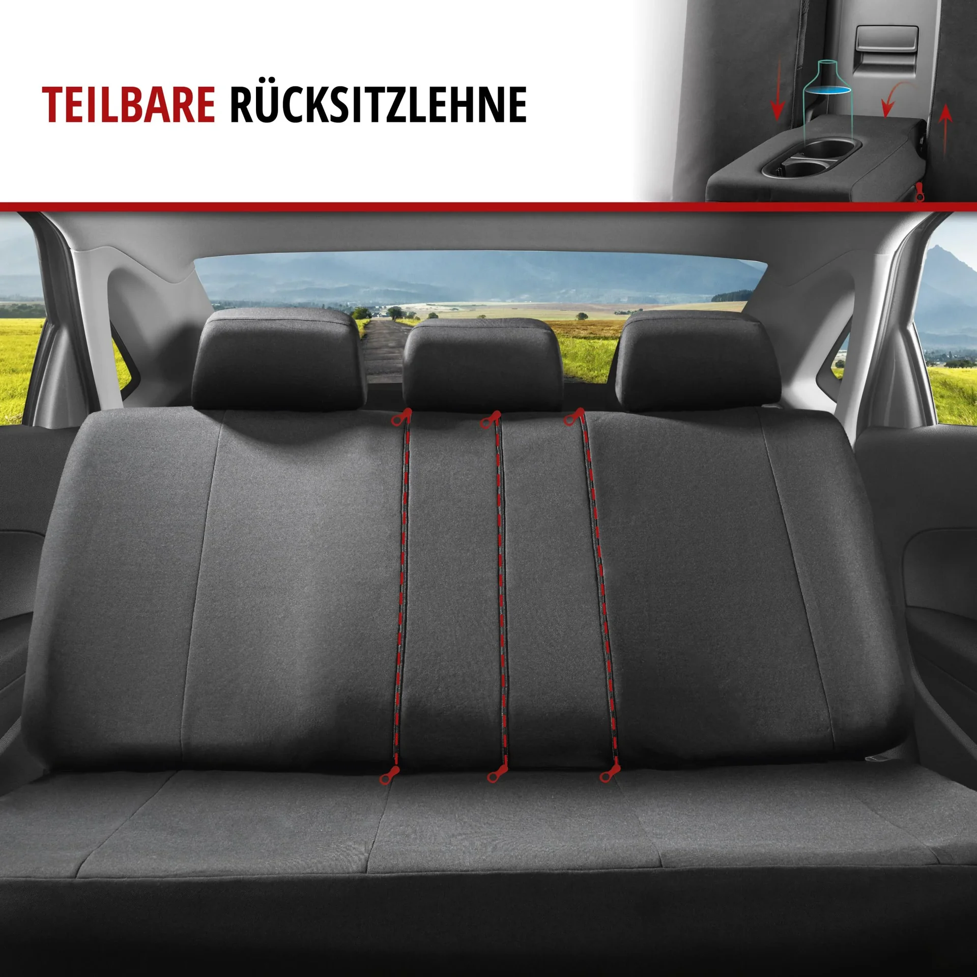Auto Sitzbezug "SPEEDWAY" - Komplett-Set - 0