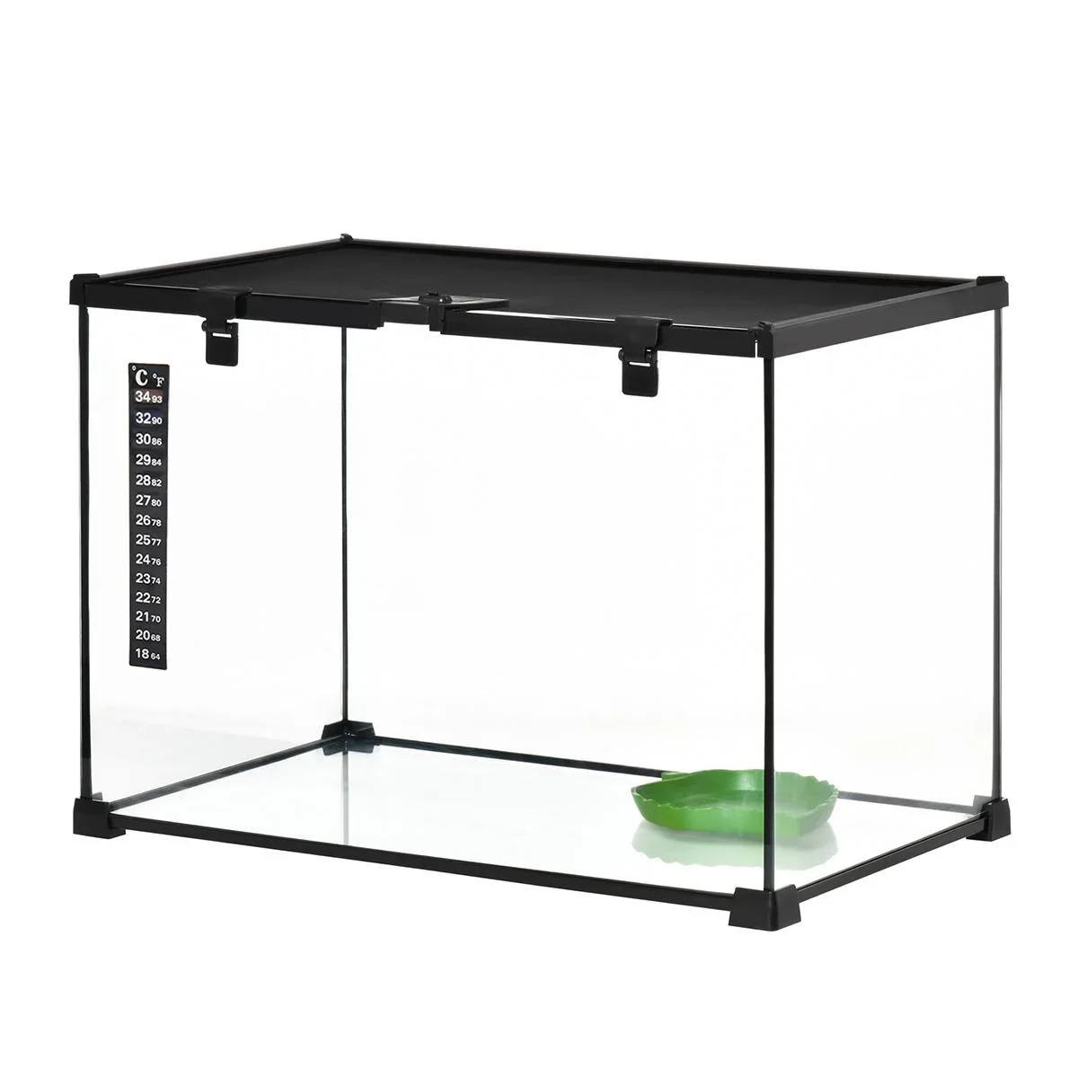 Terrarium für Reptilien 50 cm x 30 cm x 35 cm - 0