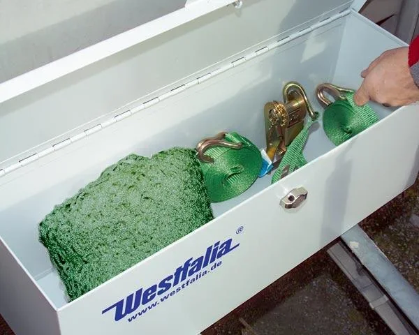 Staubox aus Metall mit Schlossvorrichtung - 3