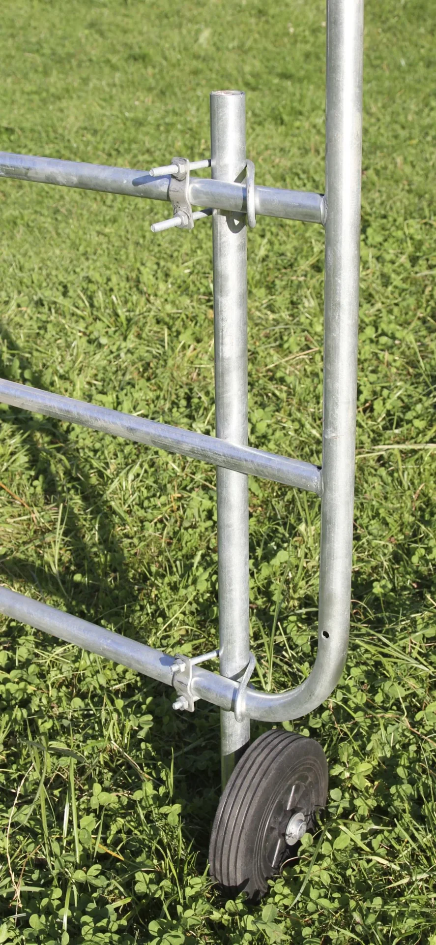 Stützrad für verstellbare Weidetore - 1