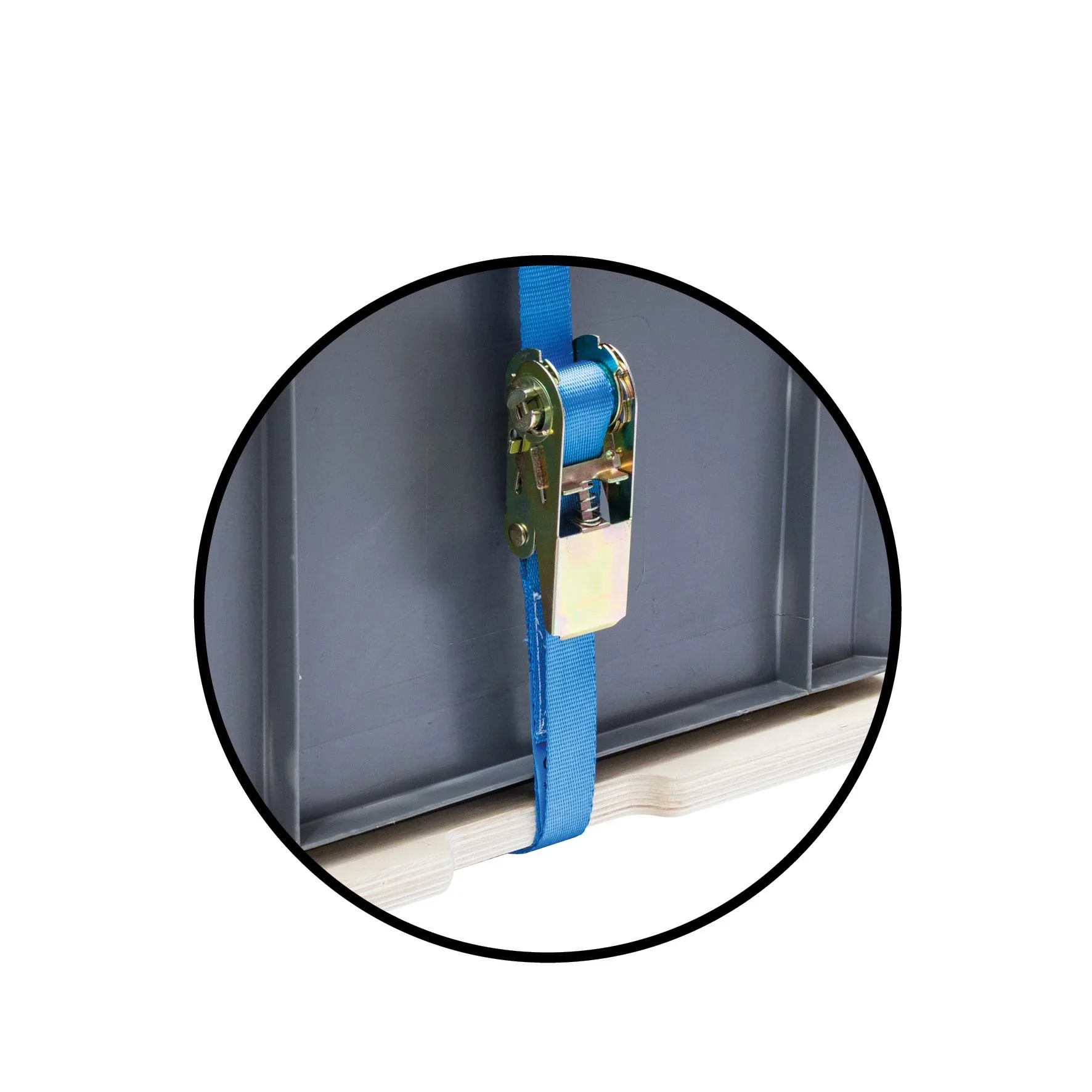 Transporthilfe MM 1326, 59 x 29 x 13,5 cm, harte Rollen Ø 100 mm, Rollenlager, Multiplex Birke FSC®, Tragkraft 400 kg - 1