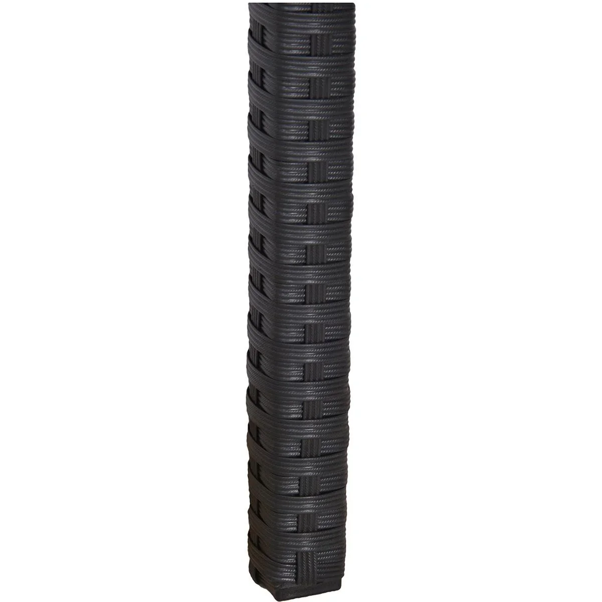 Rattan Balkontisch halbrund schwarz - 1