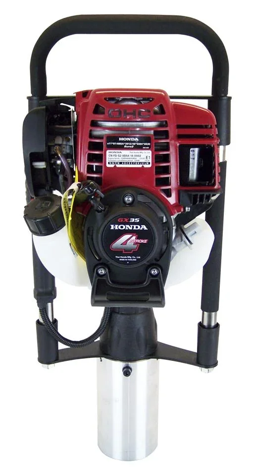 Motor Pfahlramme mit Honda GX 35, 1,36 PS - 1