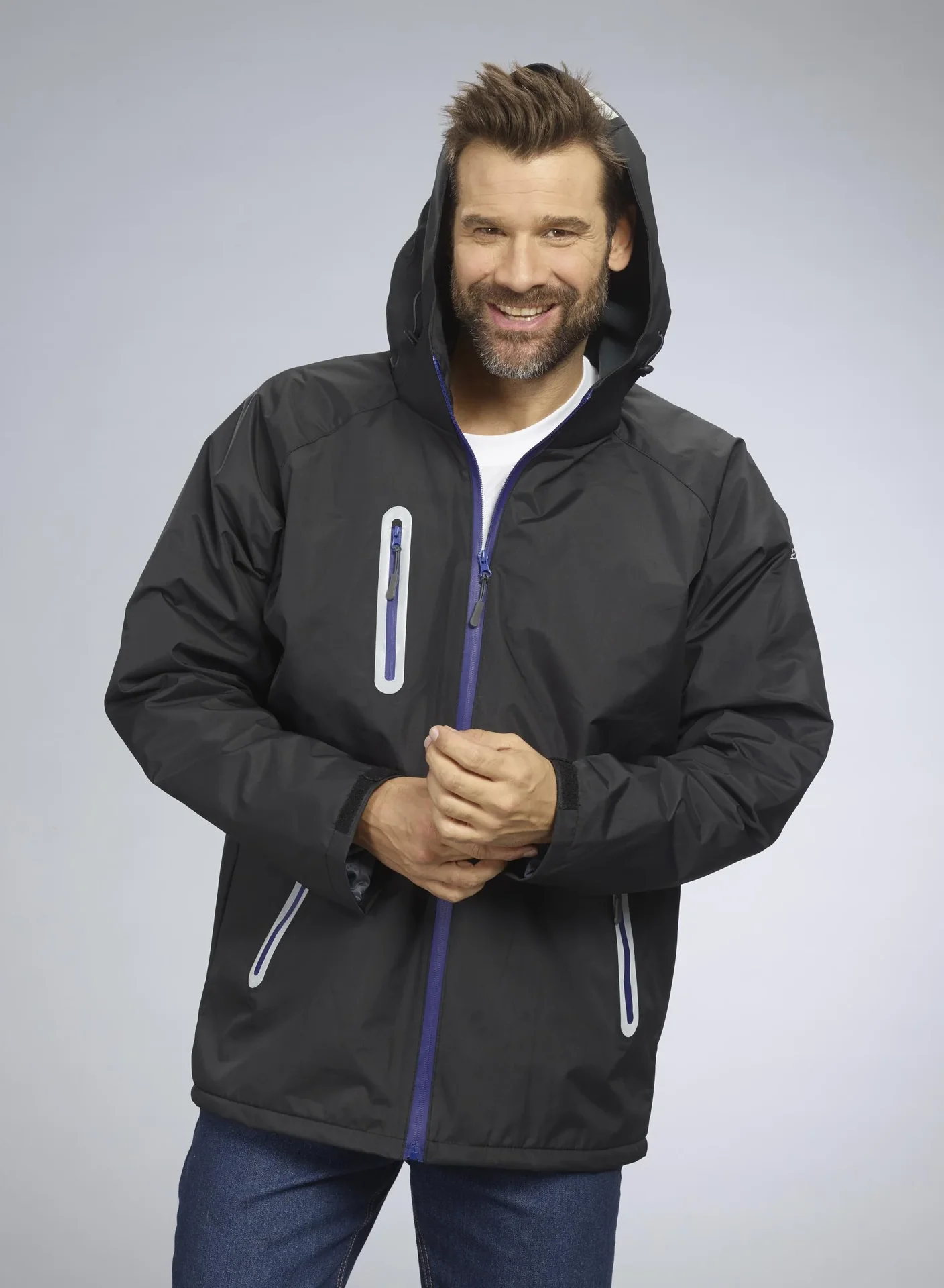 Softshelljacke, Farbe schwarz, Gr.M - 1