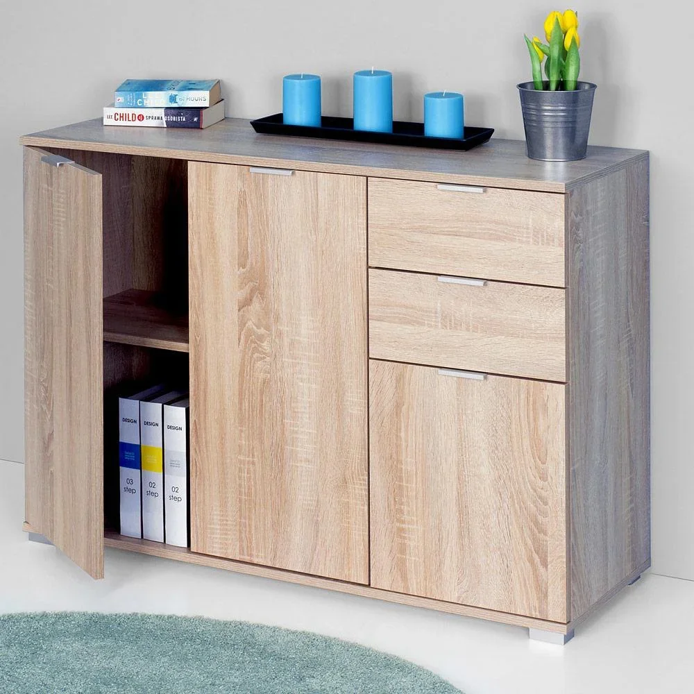 Schubladenkommode Alba Typ DB131 Eiche - 5