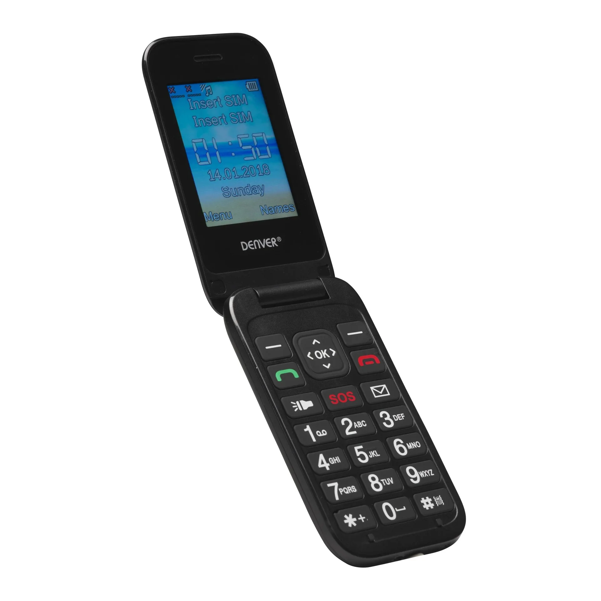 Hochwertiges Klapphandy mit 2,4" Farbdisplay - 5