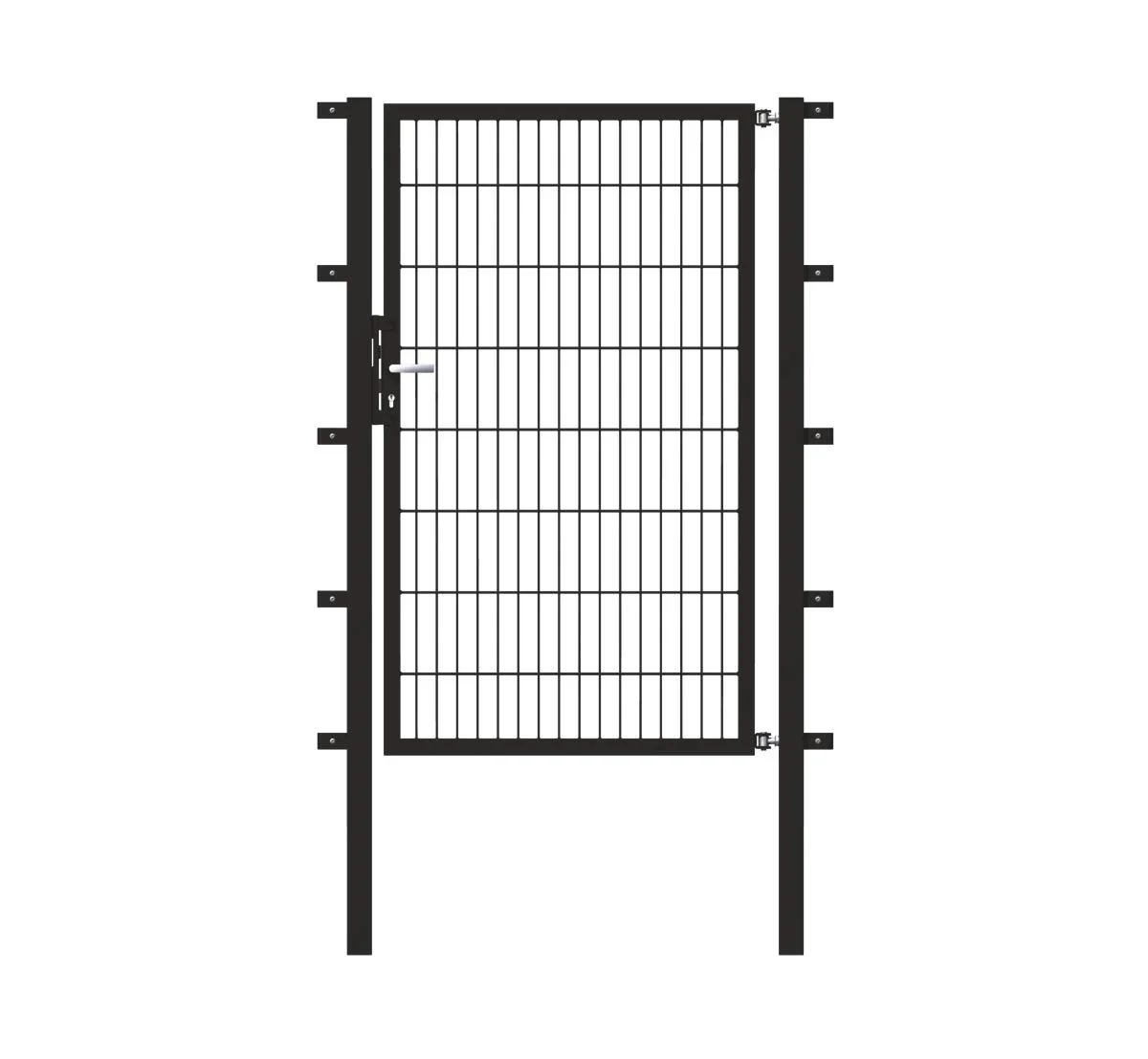 Einzeltor Flexo mit Zubehör, anthrazit/ Breite 150 cm, Höhe 160 cm - 1