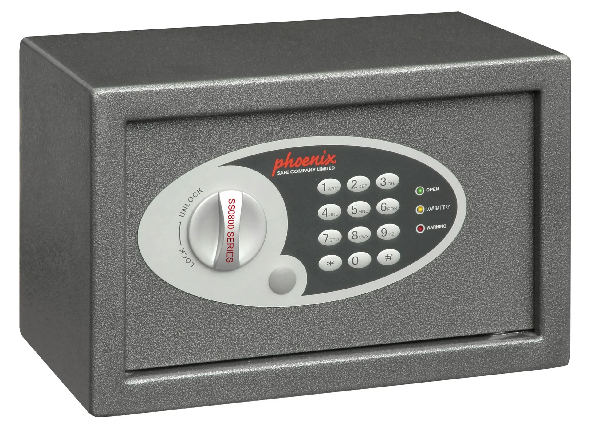Tresor Vela Home & Office mit Elektronikschloss Außenmaße 200 x 310 x 200 mm - 4
