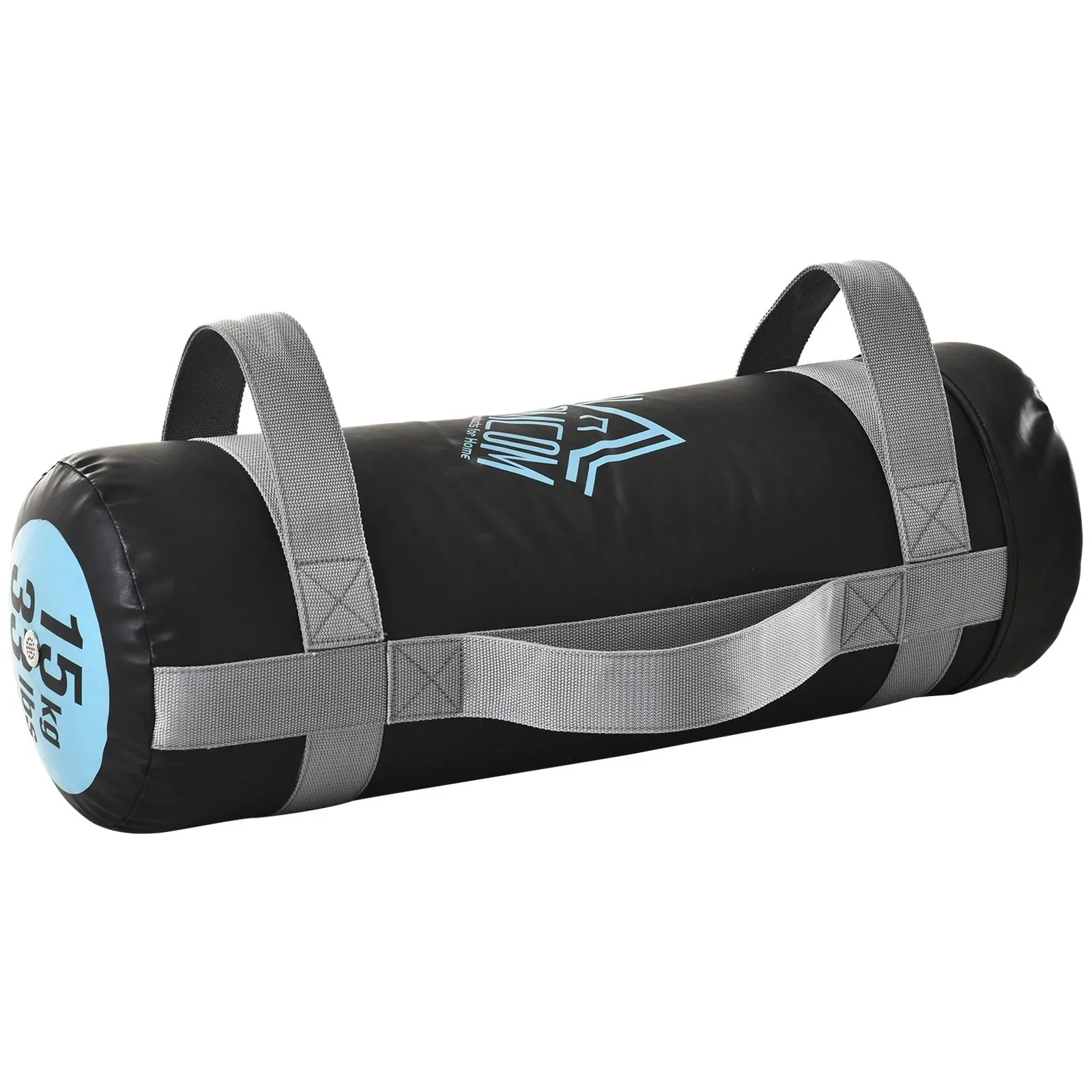 Powerbag-Gewichtstasche 15 kg, schwarz - 3