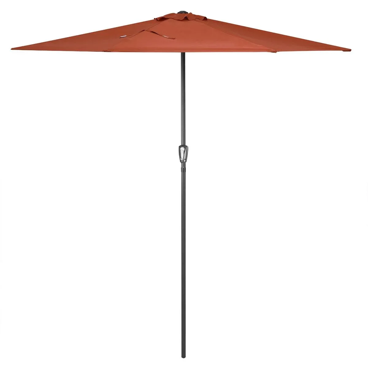 Sonnenschirm Terracotta Halbrund UV-Schutz 50+ - 0