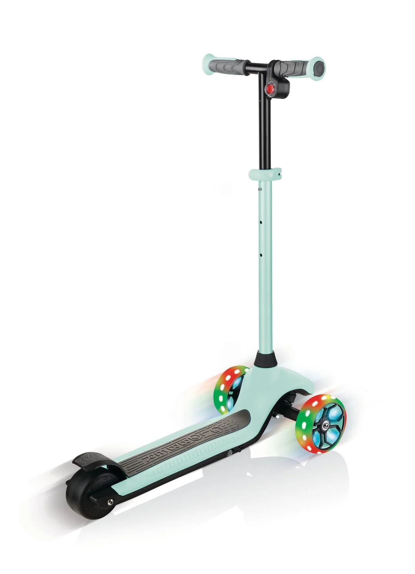 ONE K E-MOTION 4 PLUS   E-Scooter, Lithium-Batterie, 80 W Motor, 125/90 mm, 3-rädrig, LED-Rollen, mint - 7