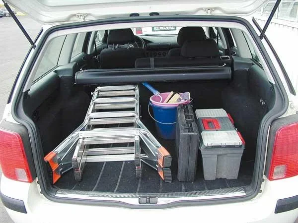 Gelenk Teleskopleiter Alu, 4 x 5 Sprossen - 1