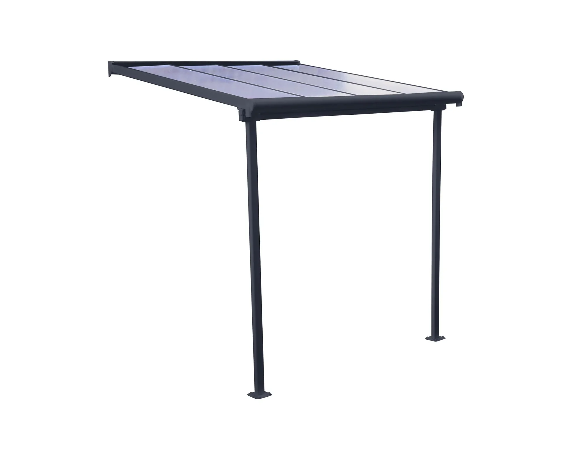 Terrassendach Sierra 230 x 230 cm grau - 1