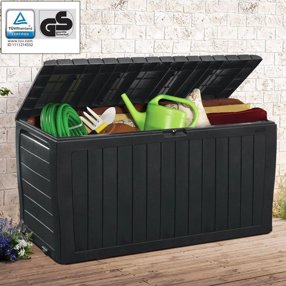 Aufbewahrungsbox Marvel Plus anthrazit 117x45x57cm mit Rollen - 6