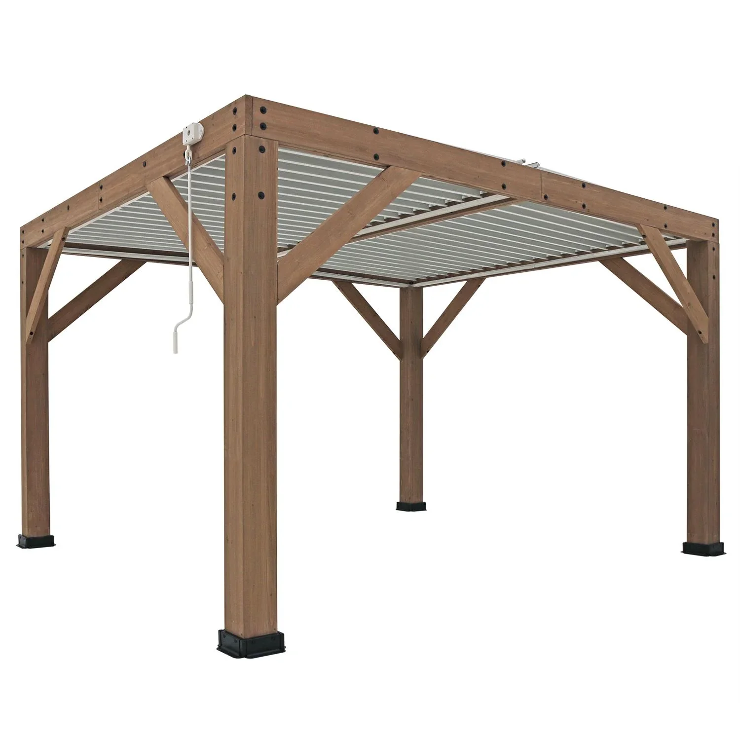 Pergola Karl mit Lamellendach - 4