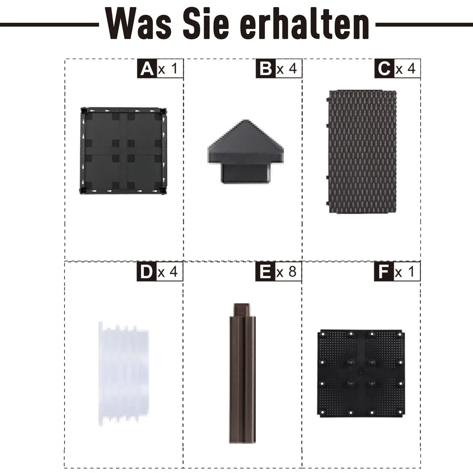 Hochbeet in Rattan-Optik - 7