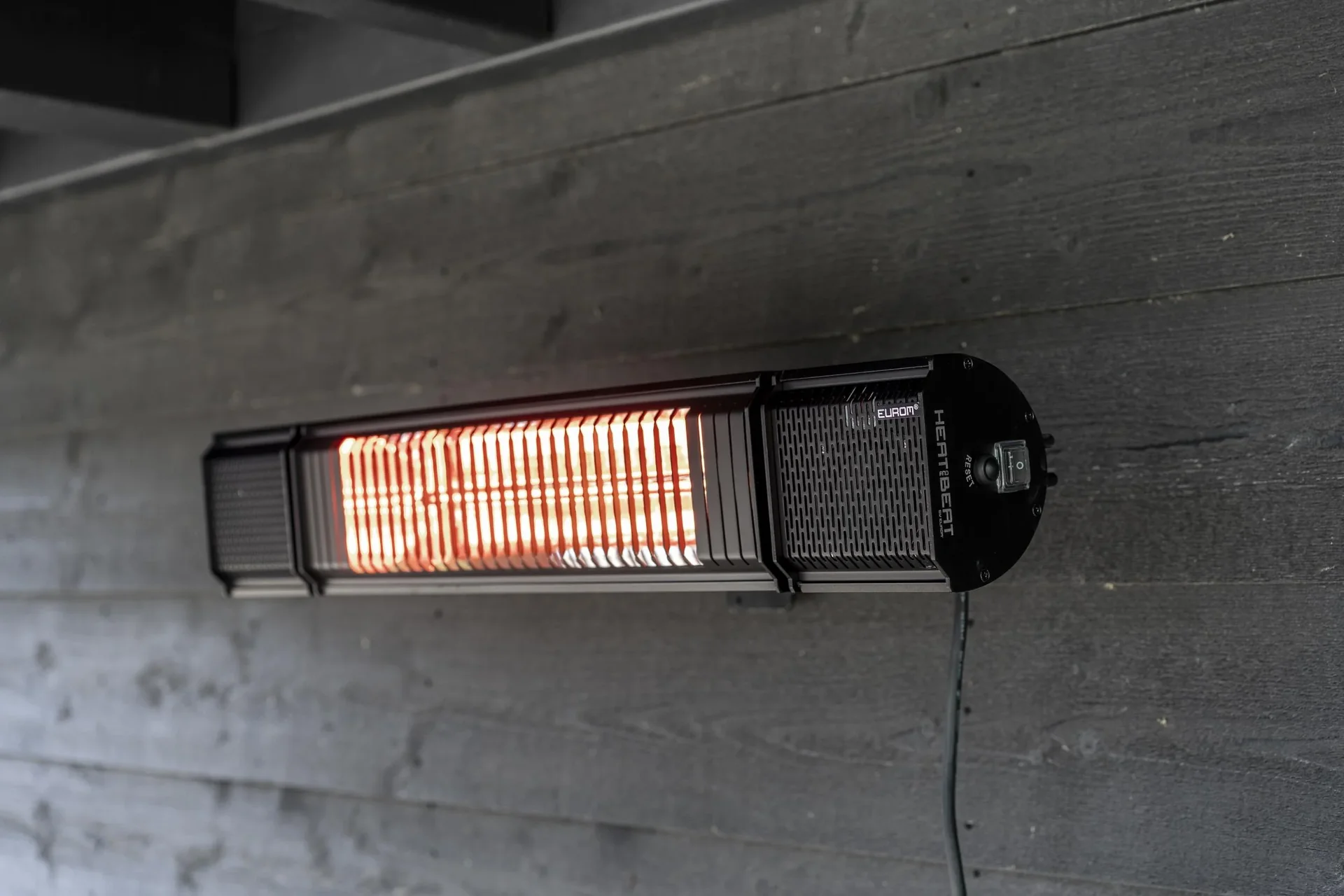 Terrassenheizer Heat and Beat, 2000 W, schwarz - 7
