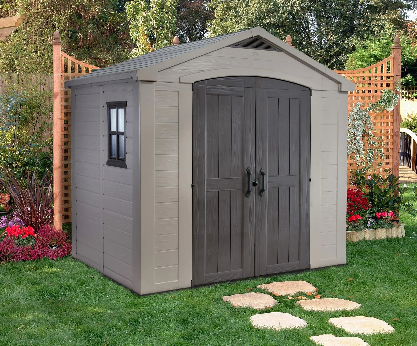 Kunststoff Gerätehaus FACTOR 6 x 3, Rauminhalt 3,1 m³ - 0